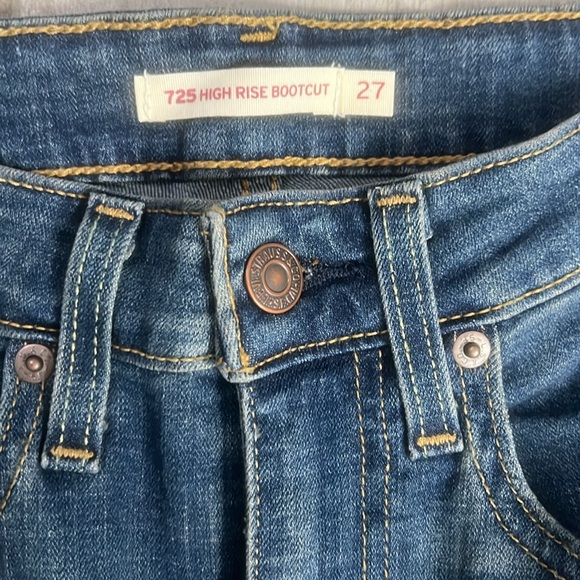 Levi’s 725 High Rise Boot Cut size 27 - Picture 2 of 6